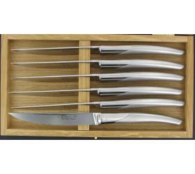 Le Thiers Table Sanded Inox - 6 Pieces Set